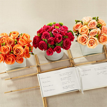 Dawn Rose Centerpiece –  Your Beautiful Flowers, Scranton PA