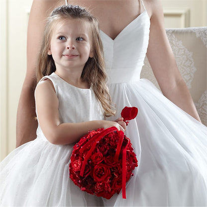 Pure at Heart Flower Girl Arrangement –  Your Beautiful Flowers, Scranton PA